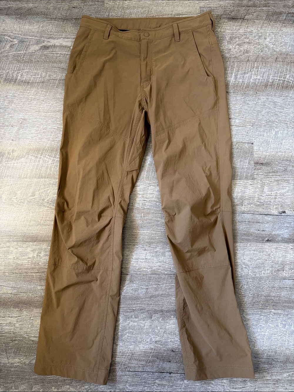 Men's Mountain Hardwear Brown Stretch Utility Pants Size 32